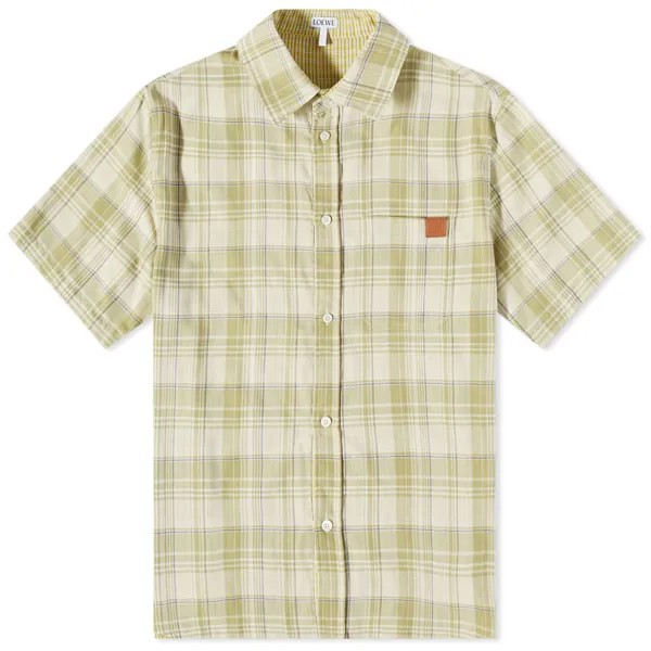 Рубашка Loewe Short Sleeve Check Shirt