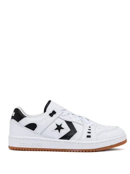 Converse кроссовки со шнуровкой и панельным дизайном, белый