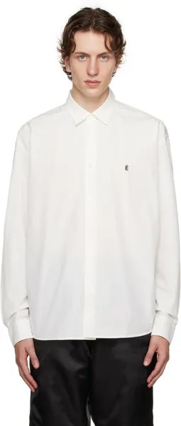 Off-White рубашка с акцентом Lyrique etudes