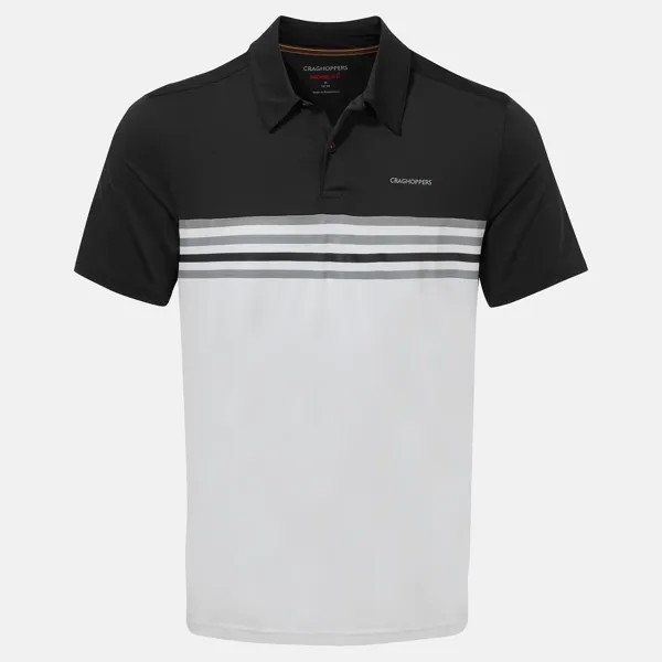 Толстовка Craghoppers Poloshirt NosiLife Pro, черный