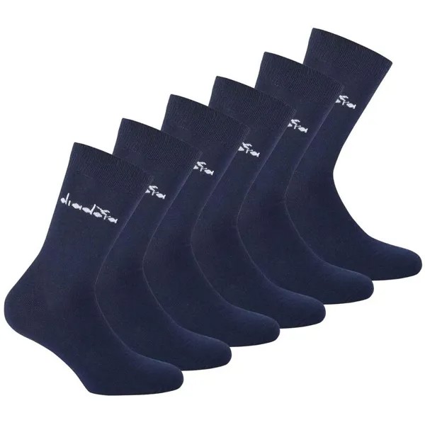 Носки унисекс, упаковка из 6 шт. Удобная посадка DIADORA, цвет blau
