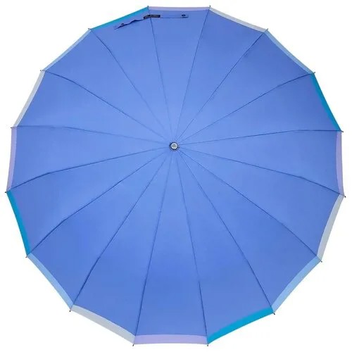Зонт Три слона, голубой, серый