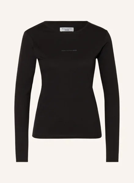 Лонгслив Marc O'Polo DENIM, черный