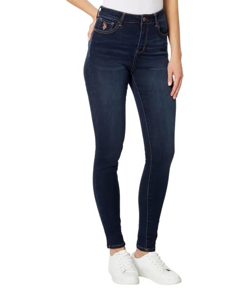 Джинсы U.S. POLO ASSN., Uspa High-Rise Super Skinny Jeans in Blue