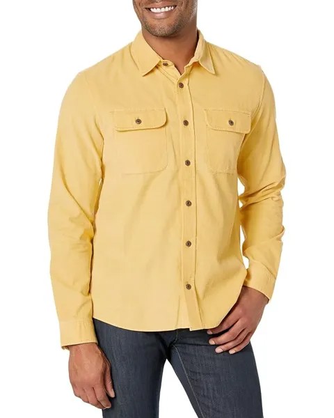 Рубашка L.L.Bean Signature Microwale Corduroy, цвет Buff Yellow