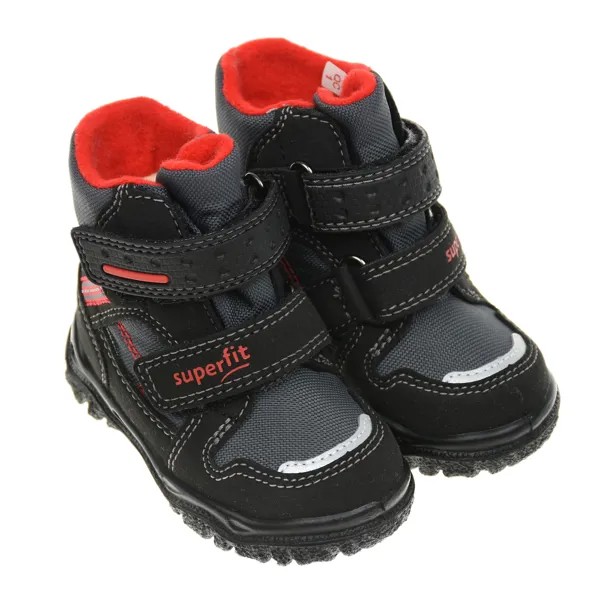 Мембранные сапоги Husky1 с красной отделкой SUPERFIT