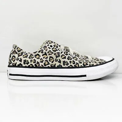 Бежевые кроссовки Converse Boys Chuck Taylor All Star OX 366297F повседневная обувь размер 1