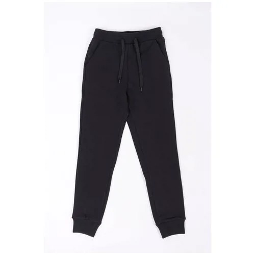 Свободные брюки на резинке Button Blue 121BBBB56010800 Черный 104