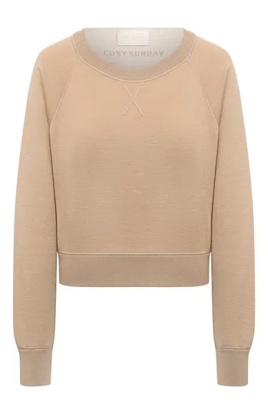 Свитшот из шерсти и шелка Cosy Sunday