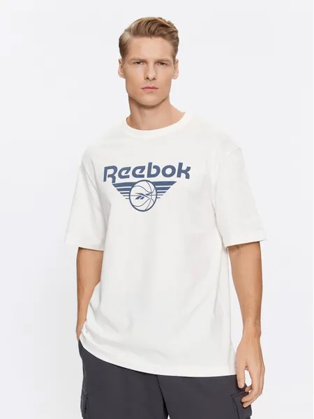 Футболка стандартного кроя Reebok, белый