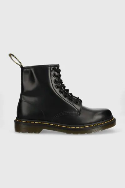 Доктор Martens - Высокие сапоги 1460 ГЛАДКИЙ Dr. Martens, черный