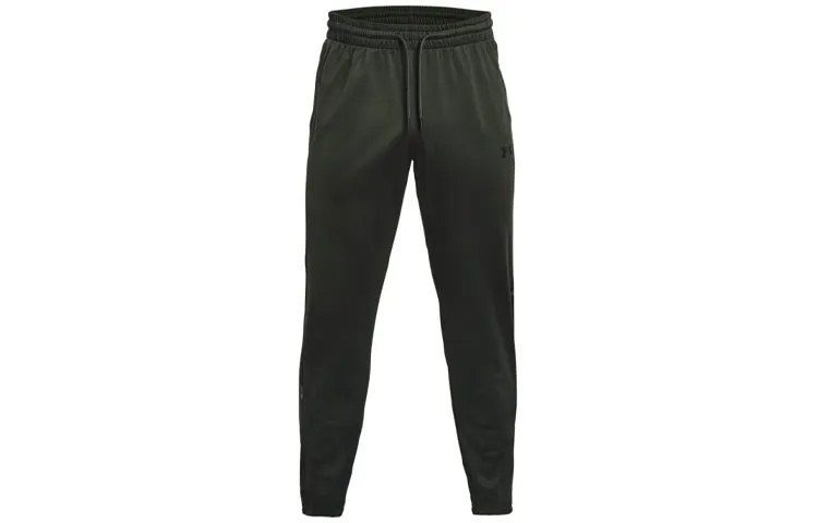 Трикотажные спортивные штаны мужские зеленые Under Armour, зеленый