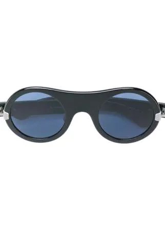 Calvin Klein 205W39nyc солнцезащитные очки в округлой оправе