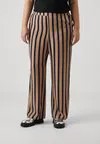 Брюки CARCHEYENNE WIDE PANTS Only Carmakoma, бежевый