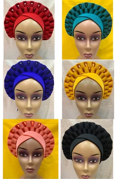 12 шт. модный мусульманский женский тюрбан шляпа Горячая Распродажа индийская головная повязка аксессуары для волос женская шапка