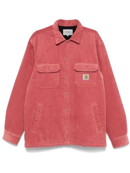Carhartt WIP куртка-рубашка Whitsome, розовый
