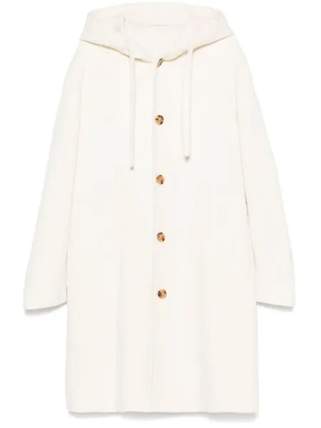 Lardini шерстяное пальто, белый