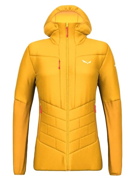 Спортивная куртка женская Salewa Ortles Hybrid Twr W Jkt желтая 40