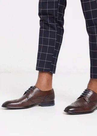 Коричневые броги Ted Baker-Коричневый