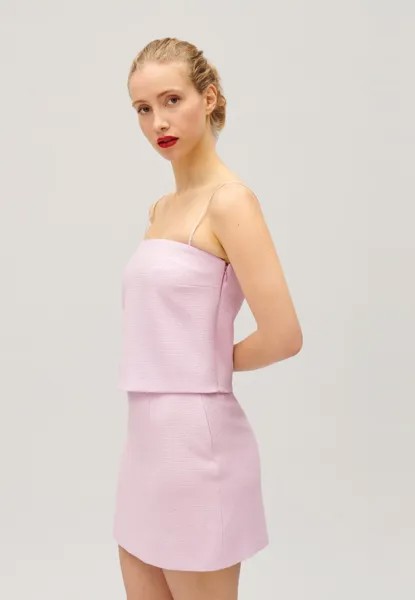 Топ Court Tweed Claudie Pierlot, сирень