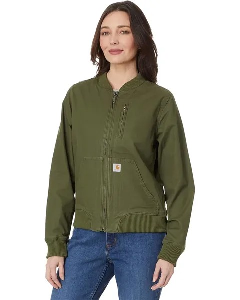 Куртка Carhartt Crawford Bomber, цвет Basil