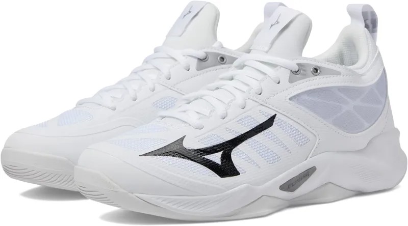 Кроссовки Wave Dimension Mizuno, цвет White/Black