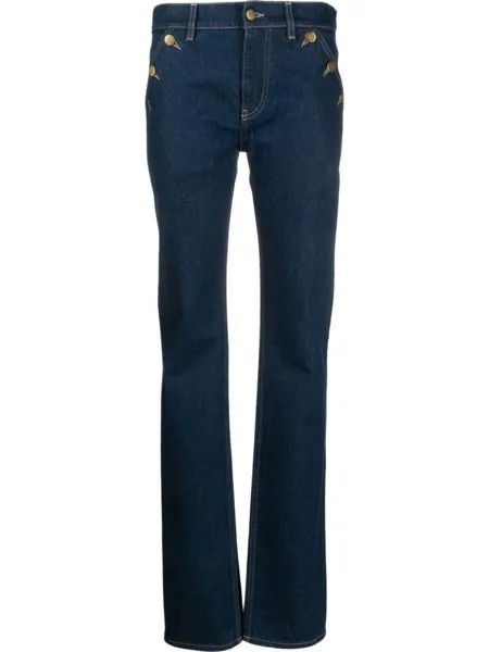 Прямые джинсы свободного кроя Filippa K, синий
