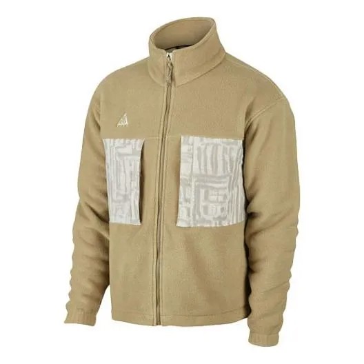 Куртка Nike ACG Splicing polar fleece Jacket Khaki, хаки