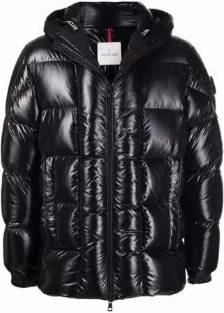 Moncler пуховик Dougnac с капюшоном