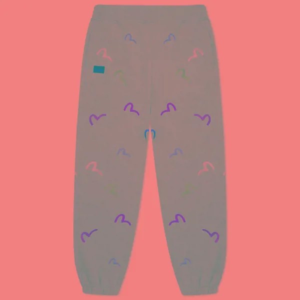 Мужские брюки Evisu All Over Seagull Embroidered