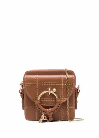 See by Chloé каркасная сумка Joan