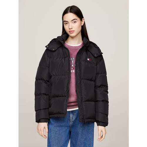 Пуховик Tommy Jeans, размер M, черный