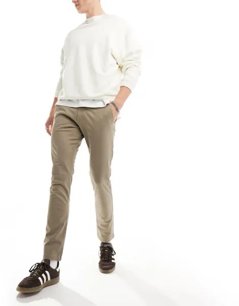 Бежевые брюки Selected Homme