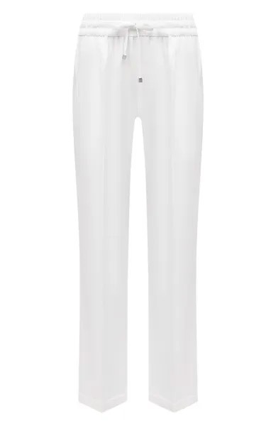 Брюки изо льна и вискозы Kiton