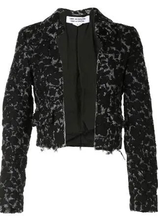 Comme Des Garçons Comme Des Garçons пиджак с и цветочным узором