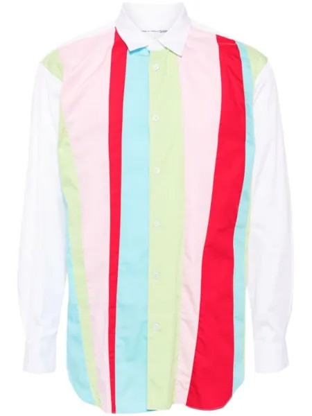 Comme Des Garçons Shirt рубашка в полоску, белый