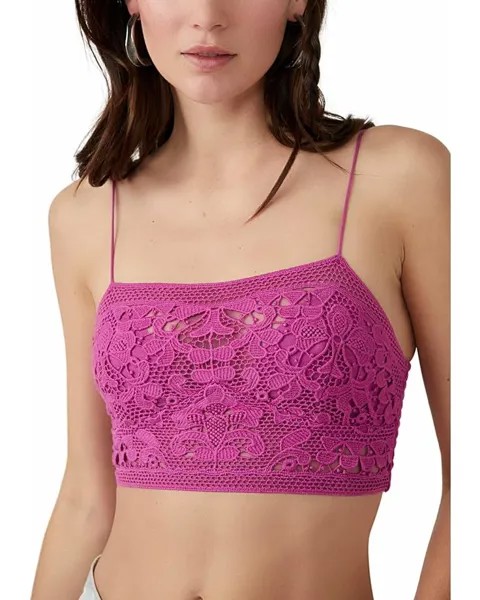 Бралетт Free People FP 1 Lyra, цвет Dahlia Mauve