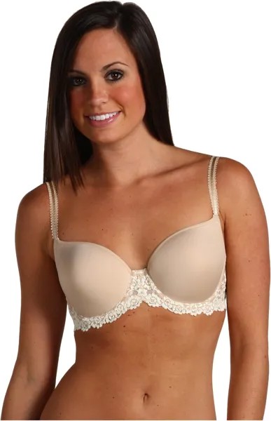 Кружевной контурный бюстгальтер Embrace 853191 Wacoal, цвет Natural Nude/Ivory