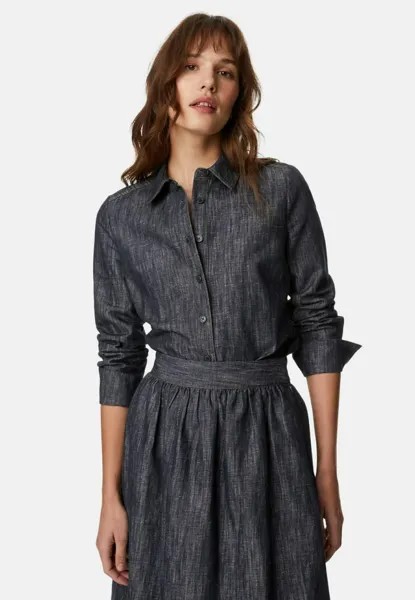 Джинсовая куртка COLLARED Marks & Spencer, цвет denim