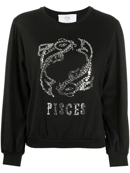 Alberta Ferretti декорированная толстовка Pisces