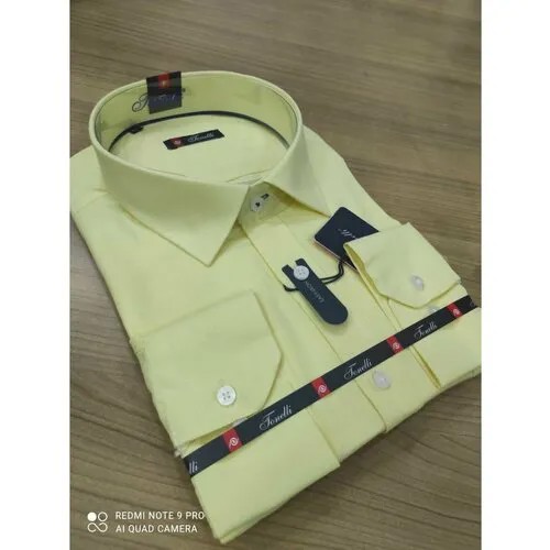 Рубашка Tonelli, размер 3XL, желтый