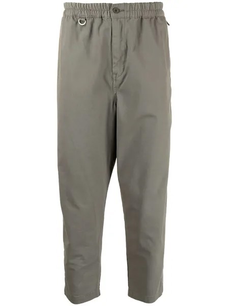 SOPHNET. укороченные брюки с эластичным поясом