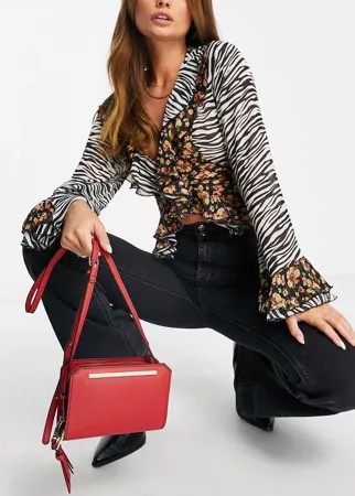 Красная сумка через плечо Steve Madden-Красный