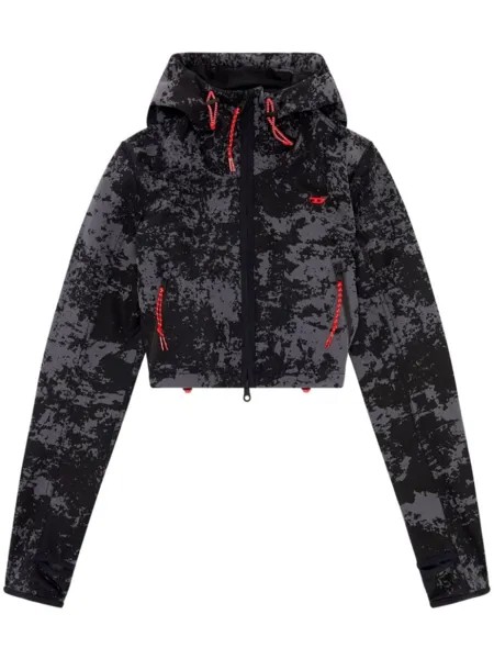 Diesel укороченная куртка Awwt-Cynthia-Wt40, черный