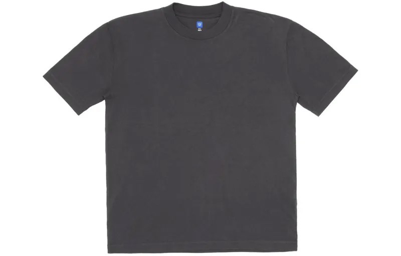 Футболка GAP Co-brand унисекс, черная Yeezy, черный