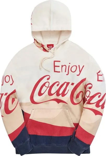 Худи Kith x Coca-Cola Mountains Hoodie 'Multi', разноцветный