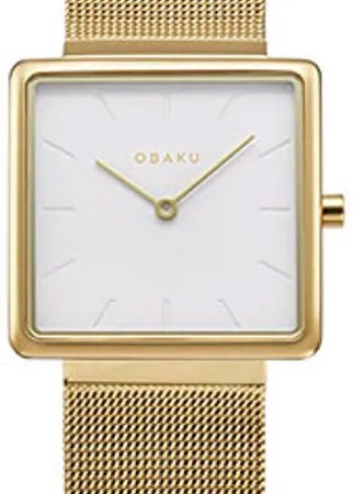 Fashion наручные  женские часы Obaku V236LXGIMG. Коллекция Mesh