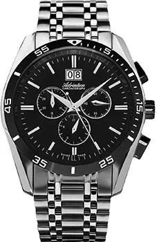 Швейцарские наручные  мужские часы Adriatica 8202.Y114CH. Коллекция Chronograph