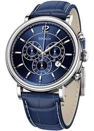 Fashion наручные  мужские часы Sokolov 125.30.00.000.05.03.3. Коллекция Motion