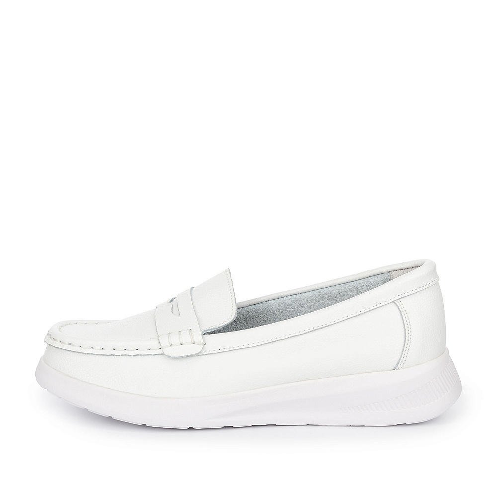 Мокасины женские ZENDEN comfort 86-11WA-062V белые 37 RU